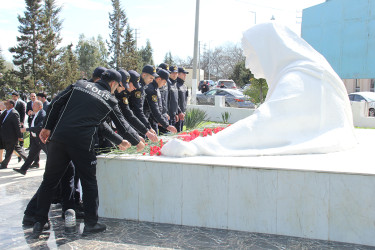 31 Mart - Azərbaycanlıların soyqırımı qurbanlarının xatirəsi Sabirabad rayonunda ehtiramla yad edilib