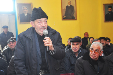 Sabirabad Rayon İcra Hakimiyyətinin başçısı Siraqəddin Cabbarovun növbəti səyyar görüş-qəbulu Şəhriyar kəndində keçirilmişdir