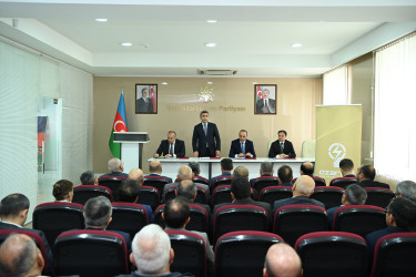 Sabirabad rayonunda “Azərişıq” ASC-nin nümayəndələri fermer və sahibkarlarla görüş keçirib