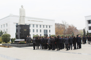 Sabirabad rayonunda Ulu Öndər Heydər Əliyev böyük ehtiramla anılmışdır