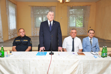 Sabirabad Rayon İcra Hakimiyyəti başçısının növbəti səyyar görüş-qəbulu Axısxa kəndində keçirilmişdir