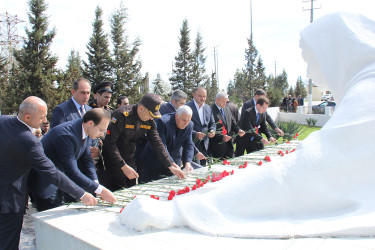 31 Mart - Azərbaycanlıların soyqırımı qurbanlarının xatirəsi Sabirabad rayonunda ehtiramla yad edilib
