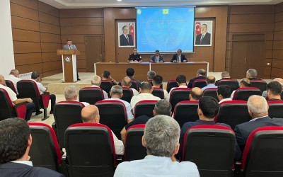 Sabirabad rayonunda Fövqəladə Hallar Nazirliyinin Muğan Regional Mərkəzi tərəfindən seminar-müşavirə keçirilib