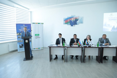 Sabirabad rayonunda “Şəhərsalma və Memarlıq İli” çərçivəsində “Azərbaycan gəncləri yaradıcı təşəbbüsləri və innovativ ideyaları ilə ölkənin gələcəyi” mövzusunda seminar keçirilib