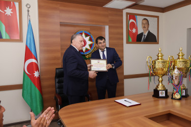 Sabirabad rayonunda “Marafon Futbol Klubu”nun nümayəndə heyəti ilə görüş keçirilib