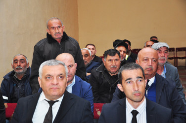 Əhmədabad kəndində Sabirabad Rayon İcra Hakimiyyəti başçısının növbəti səyyar görüş-qəbulu keçirilmişdir