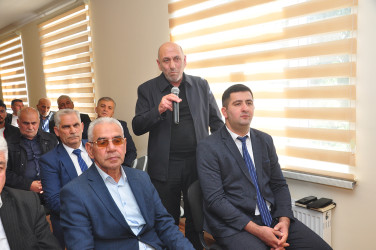 Sabirabad Rayon İcra Hakimiyyəti başçısının növbəti səyyar görüş-qəbulu Cavad kəndində keçirilmişdir
