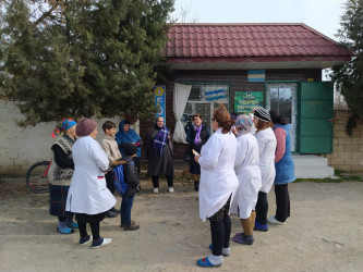 Sabirabad rayonunda “Qida məhsullarının konservləşdirilməsi, həmin məhsulların saxlanılması və istifadəsi” mövzusunda maarifləndirici tədbirlər keçirilir