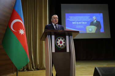 Sabirabad rayonunda Azərbaycan Respublikasının Prezidenti cənab İlham Əliyevin Yeni Azərbaycan Partiyasının VIII Qurultayındakı çıxışından irəli gələn vəzifələrə dair müşavirə keçirilib