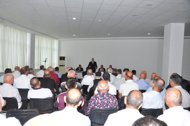 Sabirabad Rayon İcra Hakimiyyəti başçısının növbəti səyyar görüş-qəbulu Sabirabad şəhərində keçirilmişdir