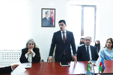 Sabirabadda “Milli Memarlıq və Şəhərsalmanın inkişafında Heydər Əliyevin rolu” mövzusunda dəyirmi masa keçirilib