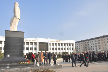 Sabirabad rayonunda Ulu Öndər Heydər Əliyev böyük ehtiramla anılmışdır