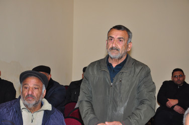 Sabirabad Rayon İcra Hakimiyyətinin başçısı Siraqəddin Cabbarovun növbəti səyyar görüş-qəbulu Şıx Salahlı kəndində keçirilmişdir