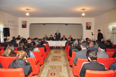 Sabirabad Rayon İcra Hakimiyyətinin başçısı Siraqəddin Cabbarovun növbəti səyyar görüş-qəbulu Kürkəndi kəndində keçirilmişdir