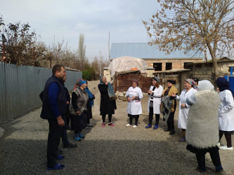 Sabirabad rayonunda “Qida məhsullarının konservləşdirilməsi, həmin məhsulların saxlanılması və istifadəsi” mövzusunda maarifləndirici tədbirlər keçirilir