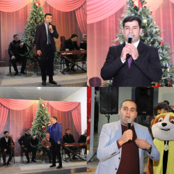 Sabirabad rayonunda 31 Dekabr – Dünya Azərbaycanlılarının Həmrəyliyi Günü və Yeni il bayramı münasibətilə bayram konserti təşkil olunub