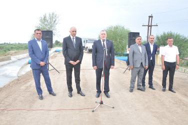 Sabirabad rayonunda su ehtiyatlarının turizm və kənd təsərrüfatı məqsədilə səmərəli istifadəsi ilə bağlı tədbir keçirilib