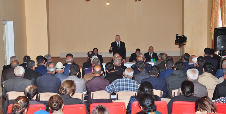 Qaragüney kəndində Sabirabad Rayon İcra Hakimiyyəti başçısının növbəti səyyar görüş-qəbulu keçirilmişdir