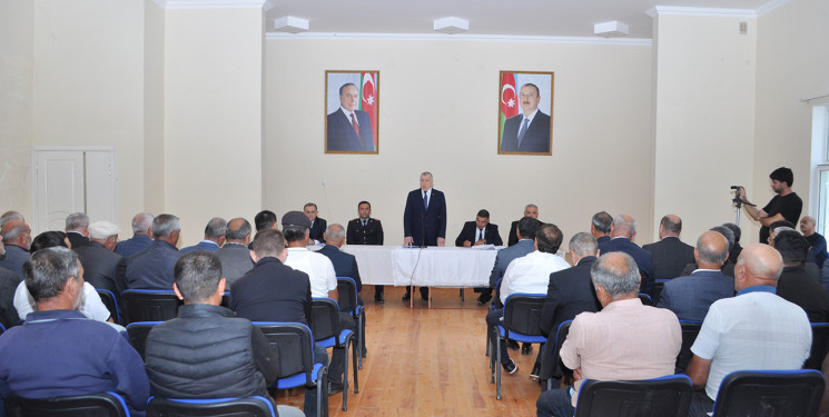 Sabirabad Rayon İcra Hakimiyyətinin başçısı Siraqəddin Cabbarovun növbəti səyyar görüş-qəbulu Moranlı kəndində keçirilmişdir