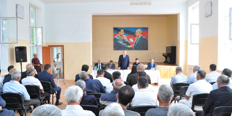 Sabirabad Rayon İcra Hakimiyyətinin başçısı Siraqəddin Cabbarovun növbəti səyyar görüş-qəbulu Ulacalı kəndində keçirilmişdir