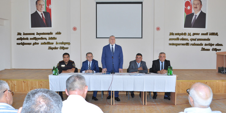 Sabirabad Rayon İcra Hakimiyyətinin başçısı Siraqəddin Cabbarovun növbəti səyyar görüş-qəbulu Türkədi kəndində keçirilmişdir
