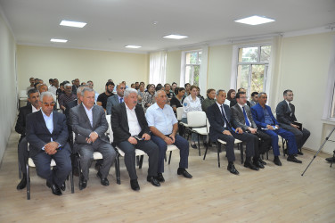 Sabirabad Rayon İcra Hakimiyyətinin başçısı Siraqəddin Cabbarovun növbəti səyyar görüş-qəbulu Çöl Beşdəli kəndində keçirilmişdir
