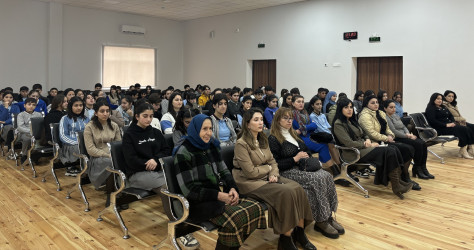 Sabirabad rayonunda erkən evliliklərin və qohum nikahlarının qarşısının alınması məqsədilə maarifləndirici tədbir keçirilib