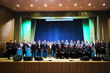 Sabirabad rayonunda Azərbaycan Dövlət Rəqs Ansamblının qastrol konserti keçirilib