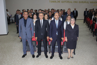 Sabirabadda Azərbaycan Respublikasının Dövlət Suverenliyi Günü və 2023-cü il antiterror əməliyatlarının ikinci ildönümünə həsr olunmuş ümumrayon tədbiri keçirilmişdir