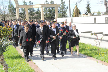 Sabirabad rayonunda Milli Qəhrəman Murad Mirzəyevin doğum gününə həsr olunmuş tədbir keçirilmişdir