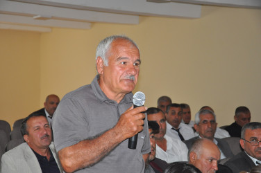 Sabirabad Rayon İcra Hakimiyyətinin başçısı Siraqəddin Cabbarovun növbəti səyyar görüş-qəbulu Kovlar kəndində keçirilmişdir