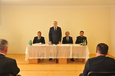 Sabirabad Rayon İcra Hakimiyyətinin başçısı Siraqəddin Cabbarovun növbəti səyyar görüş-qəbulu Cavad kəndində keçirilmişdir