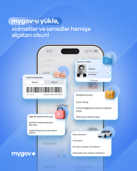 “Mygov” mobil tətbiqindən istifadə və qeydiyyat qaydası