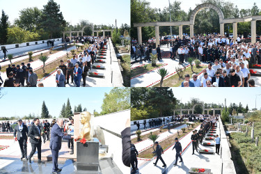 Sabirabad rayonunda 27 Sentyabr – Anım Günü ilə əlaqədar silsilə tədbirlər keçirilib