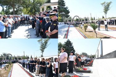 Sabirabad rayonunda 27 Sentyabr – Anım Günü ilə əlaqədar silsilə tədbirlər keçirilib