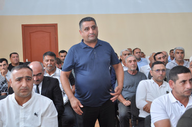 Sabirabad Rayon İcra Hakimiyyətinin başçısı Siraqəddin Cabbarovun növbəti səyyar görüş-qəbulu Ulacalı kəndində keçirilmişdir