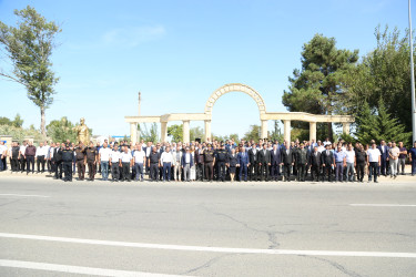 Sabirabad rayonunda 27 Sentyabr – Anım Günü ilə əlaqədar silsilə tədbirlər keçirilib