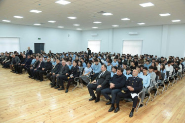 Sabirabad rayonunda “Narkomaniyaya və erkən nikaha yox deyək” mövzusunda növbəti maarifləndirici tədbir keçirilib