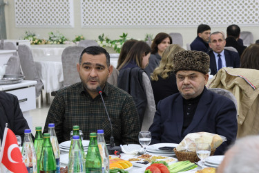 Sabirabad rayonunda müqəddəs Ramazan ayı münasibətilə şəhid ailələri və qazilər üçün iftar süfrəsi açılıb