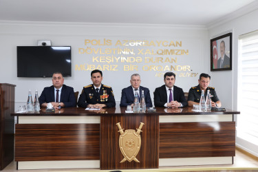 Sabirabad rayonunda 2 iyul – Azərbaycan Polisi Günü münasibəti ilə tədbir keçirilib
