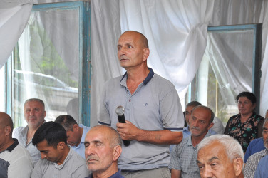 Sabirabad Rayon İcra Hakimiyyəti başçısının növbəti səyyar görüş-qəbulu Surra kəndində keçirilmişdir