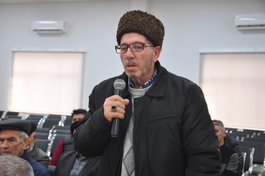 Sabirabad Rayon İcra Hakimiyyəti başçısının növbəti səyyar görüş-qəbulu Qalağayın kəndində keçirilmişdir