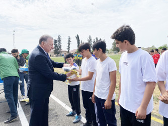 Sabirabad rayonunda Ümummilli Lider Heydər Əliyevin anadan olmasının 101-ci ildönümünə həsr olunmuş “Vətənin müdafiəsinə hazır ol” Respublika Spartakiadası keçirilib