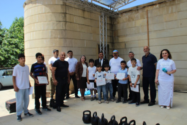 Sabirabad rayonunda “Qəhrəman irsi: pəhlivanlıqdan gələcəyə” layihəsi çərçivəsində el pəhləvanlarının tədbiri keçirilmişdir