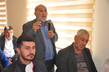Sabirabad Rayon İcra Hakimiyyəti başçısının növbəti səyyar görüş-qəbulu Cavad kəndində keçirilmişdir