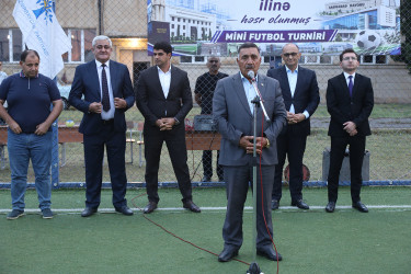 Sabirabad rayonunda “Şəhərsalma və Memarlıq İli” çərçivəsində mini-futbol turnirinin açılış mərasimi keçirilib