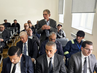 Sabirabad Rayon İcra Hakimiyyətinin başçısı Siraqəddin Cabbarovun növbəti səyyar görüş-qəbulu Nizami kəndində keçirilmişdir