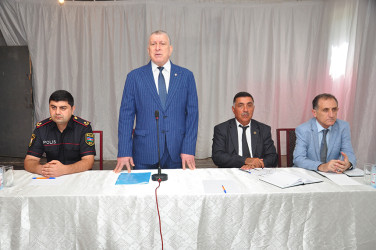 Sabirabad Rayon İcra Hakimiyyəti başçısının növbəti səyyar görüş-qəbulu Surra kəndində keçirilmişdir