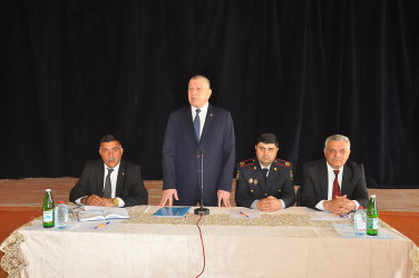 Sabirabad Rayon İcra Hakimiyyətinin başçısı Siraqəddin Cabbarovun növbəti səyyar görüş-qəbulu Qaralar kəndində keçirilmişdir