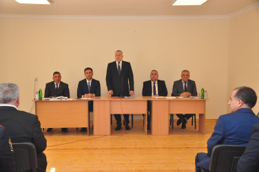 Sabirabad Rayon İcra Hakimiyyəti başçısının növbəti səyyar görüş-qəbulu Cavad kəndində keçirilmişdir